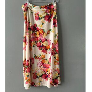 Bold & Beautiful 2XL Skirt Boho Chic Maxi Flowy Lightweight Cottagecore Y2K VTG